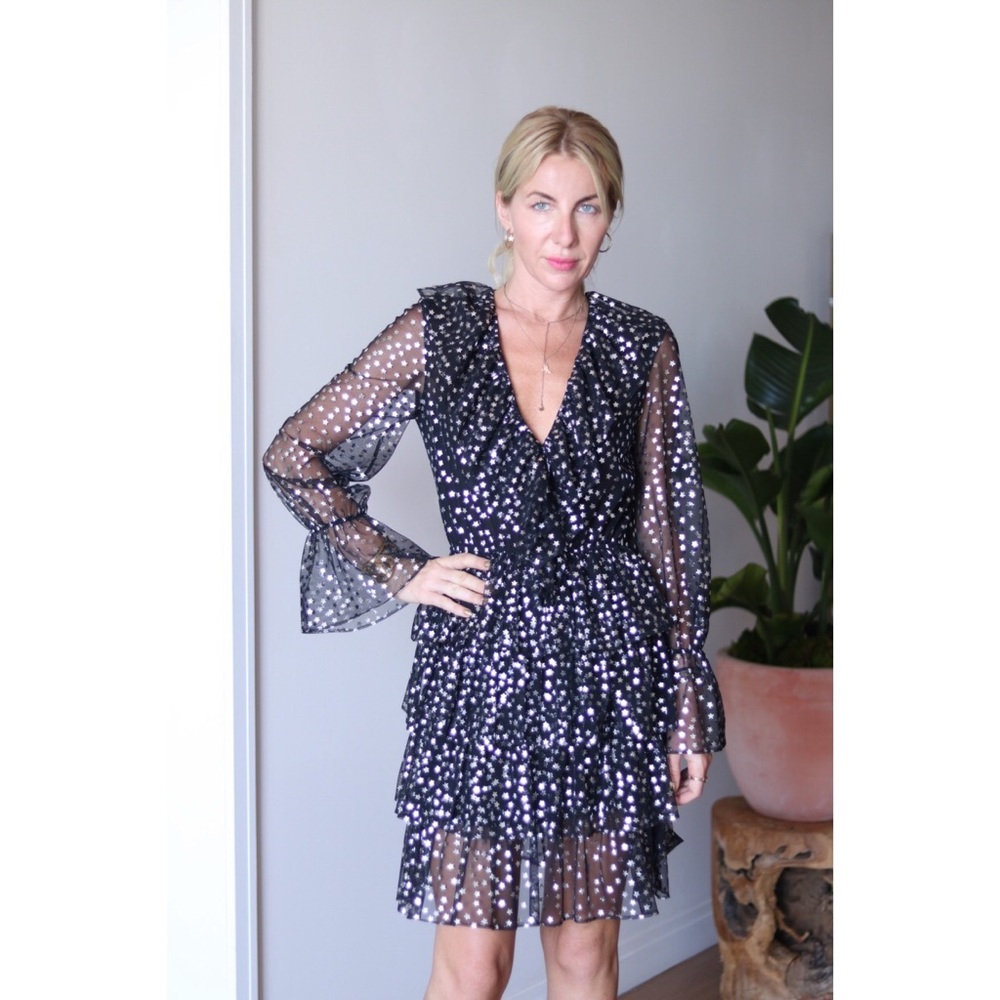 Sparkly Mesh Sheer dress